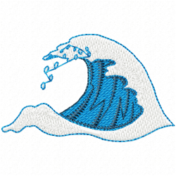 Sea Embroidery Design 2